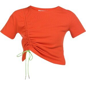 myMo ATHLSR Funkční tričko kiwi / oranžově červená