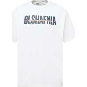 BLS HAFNIA Tričko 'Transparency' červená / černá / bílá