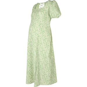 Dorothy Perkins Maternity Letní šaty pastelově žlutá / pastelově zelená