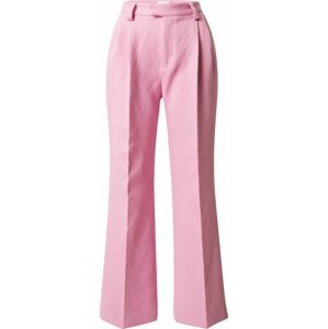 Soulland Kalhoty se sklady v pase 'Deni' růžová