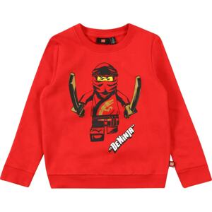 LEGO® kidswear Mikina 'STORM' červená / černá / bílá