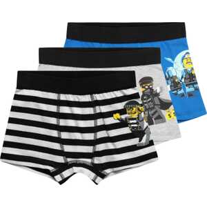 LEGO® kidswear Spodní prádlo královská modrá / žlutá / šedý melír / černá
