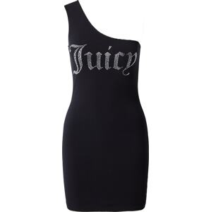 Juicy Couture White Label Šaty 'ALMA' černá / stříbrná