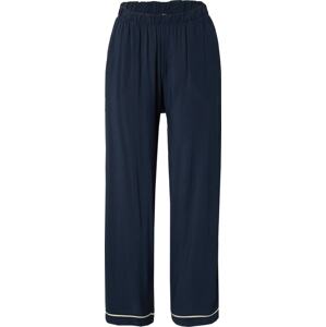 JOOP! Bodywear Pyžamové kalhoty noční modrá / bílá
