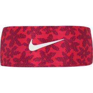 Nike Sportswear Accessoires Čelenka 'Fury' grenadina / tmavě červená / bílá