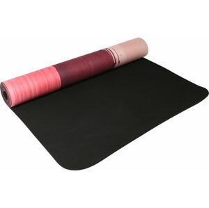 bahé yoga Podložka 'SYNERGY' tělová / pink / vínově červená