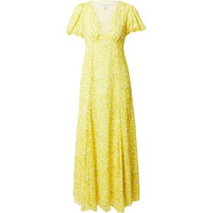Forever New Letní šaty 'Hayden' žlutá / olivová / offwhite