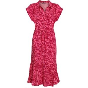 Threadbare Šaty 'Sunshine' pink / bílá