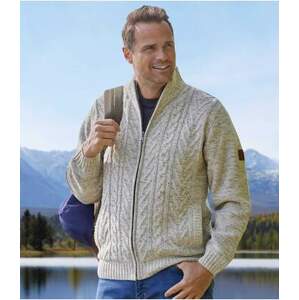 Pletený svetr Raid Adventure podšitý fleecem